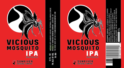Sunriver Brewing – Vicious Mosquito & Fuzztail Cans