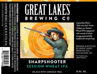 Great Lakes Brewing – Sharpshooter Session Wheat IPA
