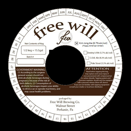 Free Will – Kim Jong Ale