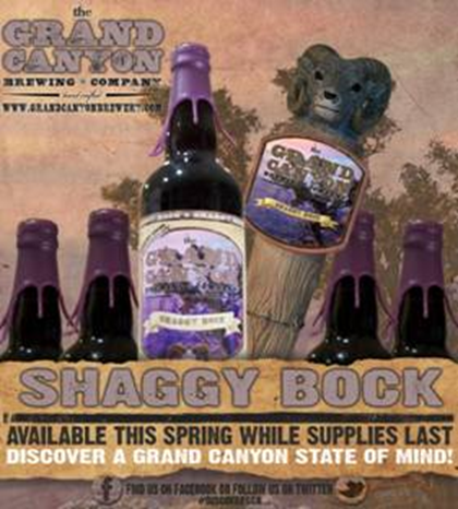 Grand Canyon Brewing Releases Shaggy Bock