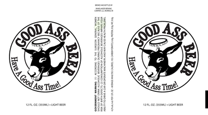 Rhinelander Brewing – Good Ass Beer Cans & Surf Point Lager Bottles