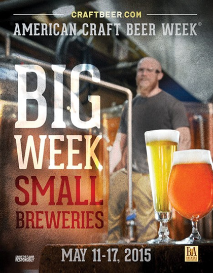 Raise a Glass to Celebrate the 10th American Craft Beer Week®  May 11-17, 2015