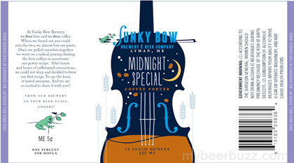 Funky Bow Brewery – Midnight Special Coffee Porter