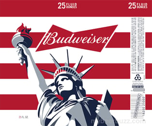 Budweiser – Statue Of Liberty 25oz Cans