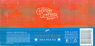 Creature Comforts Brewing – Tropicalia, Athena & Reclaimed Rye 12oz Cans