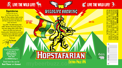 Wildlife Brewing – Hopstafarian Extra Pale IPA