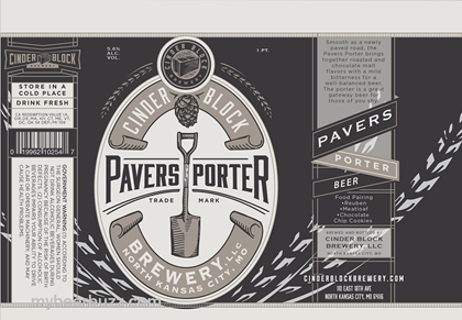 Cinder Block Brewery – Pavers Porter, Block IPA, Rivet Rye, Prime Extra Pale, Northtown Native, Black Squirrel, Coffee Hop’d & Weathered Wit