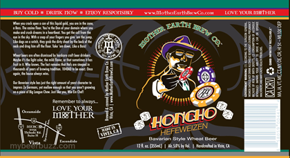 Mother Earth Brew Co – Honcho Hefeweizen 12oz Cans