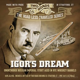 Two Roads Igor’s Day Coming 1/24