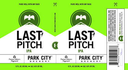 Park City Brewery Last Pitch IPA, Breaking Trail, Boogie Water & Hooker Blonde Cans