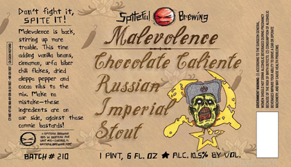 Spiteful Brewing Releases Mexican Hot Chocolate-Inspired Beer