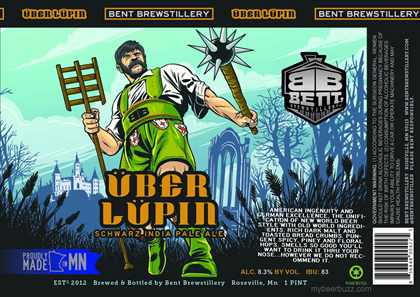 Bent Brewstillery – Uber Lupin Schwarz IPA