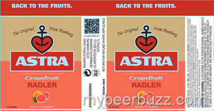 Astra – Grapefruit Radler Cans 2% ABV