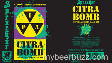 Sprecher Releases CitraBomb Imperial IPA Draft