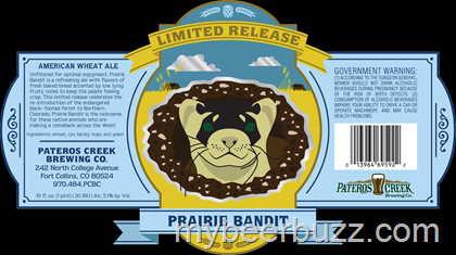 Pateros Creek – Limited Release Prairie Bandit 16oz Cans