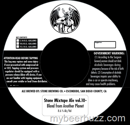 Stone Brewing – Mixtape Ale Vol. 10-Blend From Another Planet