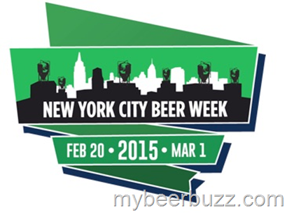 NYC Brewers Guild Announces "NYC Beer Week 2015" (Feb. 20 – Mar. 1, 2015)