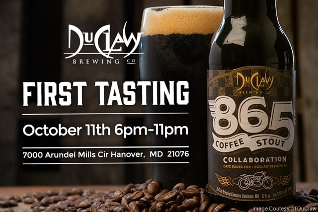 DuClaw 865cc Coffee Stout Returns 10/11