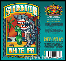 Lost Coast – Sharkinator White IPA