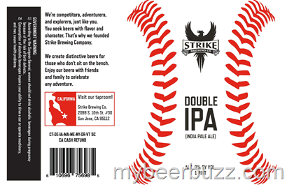 Strike Brewing – Double IPA Coming To 16oz Cans