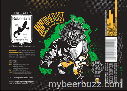 Roughtail Brewing – Hoptometrist Double IPA 16oz Cans