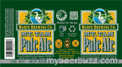 Marin Brewing – Mt. Tam Pale Ale Cans
