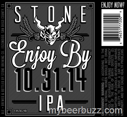 Stone Enjoy By – 10.31.14 Coming 9/26
