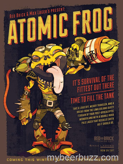 Red Brick Brewing & Max Lagers Co-Brew Atomic Frog