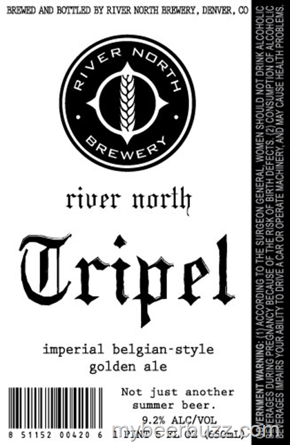 River North Tripel Coming 8/9