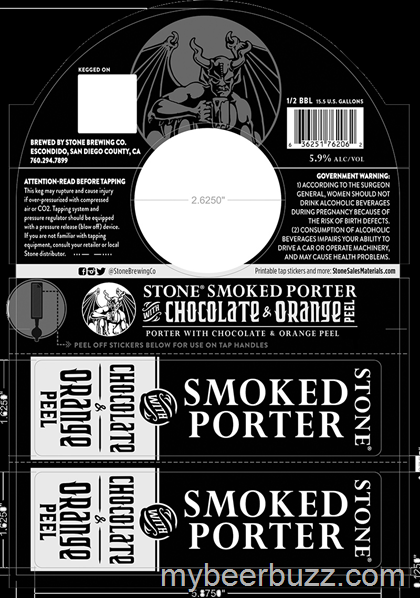 Stone – Smoked Porter With Chocolate & Orange Peel