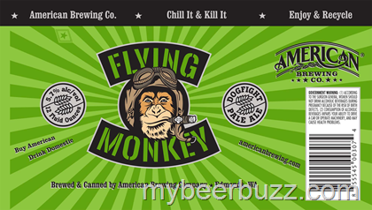 American Brewing – Flying Monkey Dogfight Pale Ale Cans