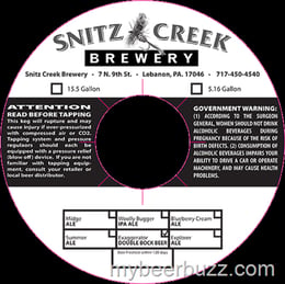 Snitz Creek Brewery – Exaggerator Double Bock Beer