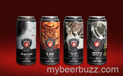 Griffin Claw Brewing Co. Launches Four Core Brands in Rexam 16 oz. Cans