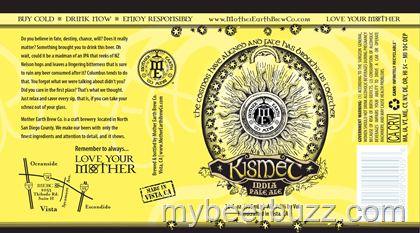 Mother Earth Brew – Kismet IPA 12oz Cans