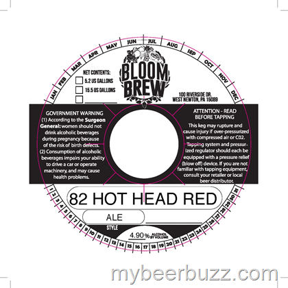 Bloom Brew (West Newton, PA) – 82 Hot Head Red