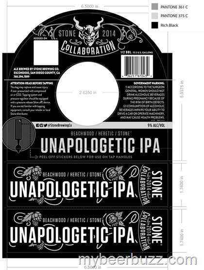 Stone / Beachwood / Heretic – Unapologetic IPA