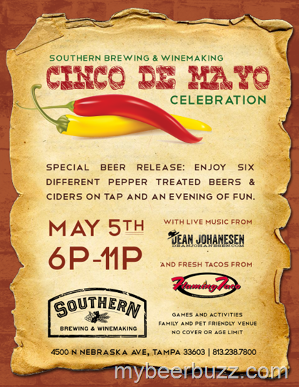 Southern Brewing Celebrates Cinco de Mayo with Pepper Beer Releases