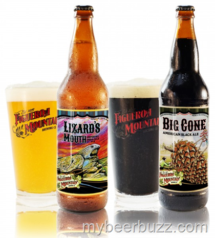 Figueroa Mountain Brewing Co. Releases Lizard’s Mouth IIPA and Big Cone Black Ale in Bottles
