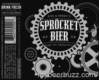 Stone – Rick & Robbie’s Sprocket Bier