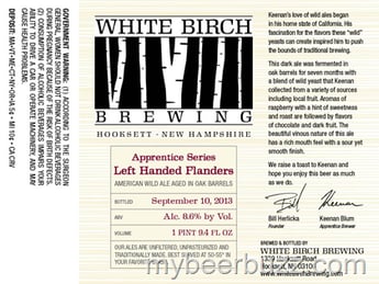 White Birch Apprentice Series – Left Handed Flanders