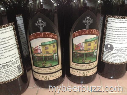 Lost Abbey – 15th Anniversary Ale Packaging Today