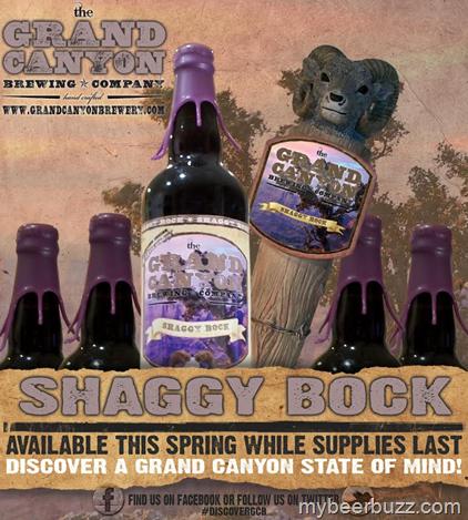 Grand Canyon Brewing Releases Shaggy Bock Bomber