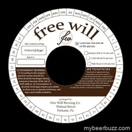 Free Will Brewing – Lowercase IPA (Session IPA)
