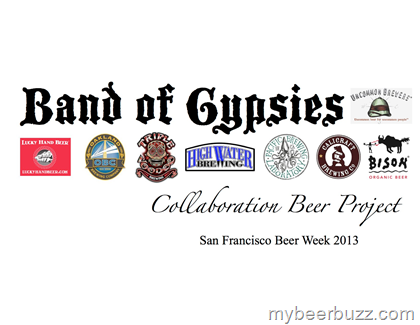 Band of Gypsies Brewers To Create “The Tramp” Belgian Tripel For SF Beer Week 2014