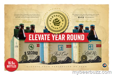 Elevation – 8 Second Kölsch 4 Packs and Year-Round Apis IV coming in February