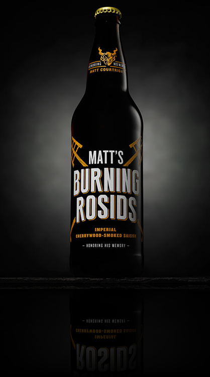 Stone – Matt's Burning Rosids Imperial Cherrywood-Smoked Saison Coming 1/27