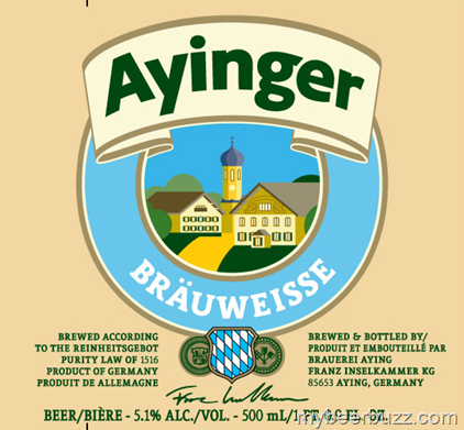 Ayinger – Brauweisse Wheat Ale