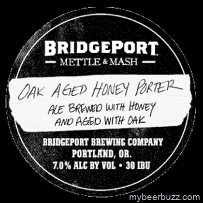 BridgePort Brewing Mettle & Mash – Oak Aged Honey Porter