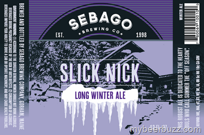 Sebago Brewing Slick Nick Long Winter Ale Returns With New Packaging 11/1