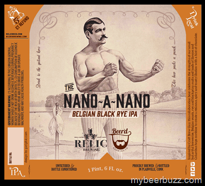 Relic Brewing / Beer’d Brewing – The Nano-A-Nano Belgian Black Rye IPA